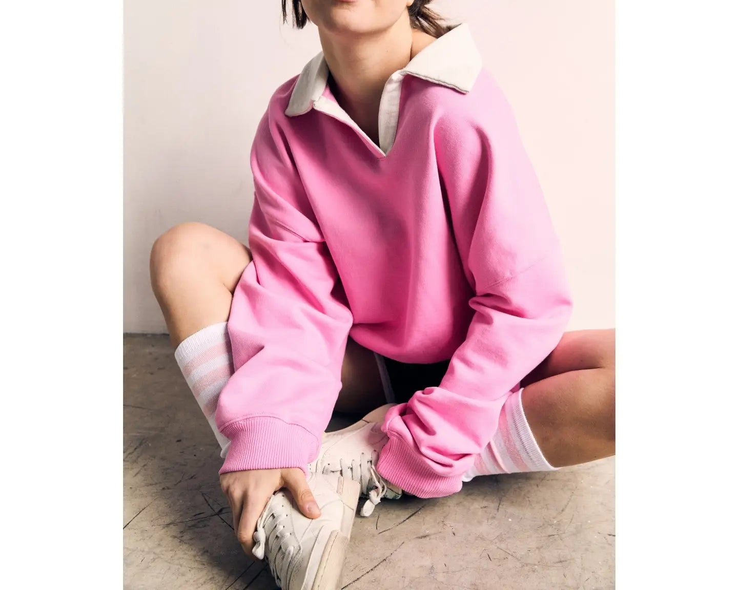 The Hamptons | Classic Sweatshirt Pink