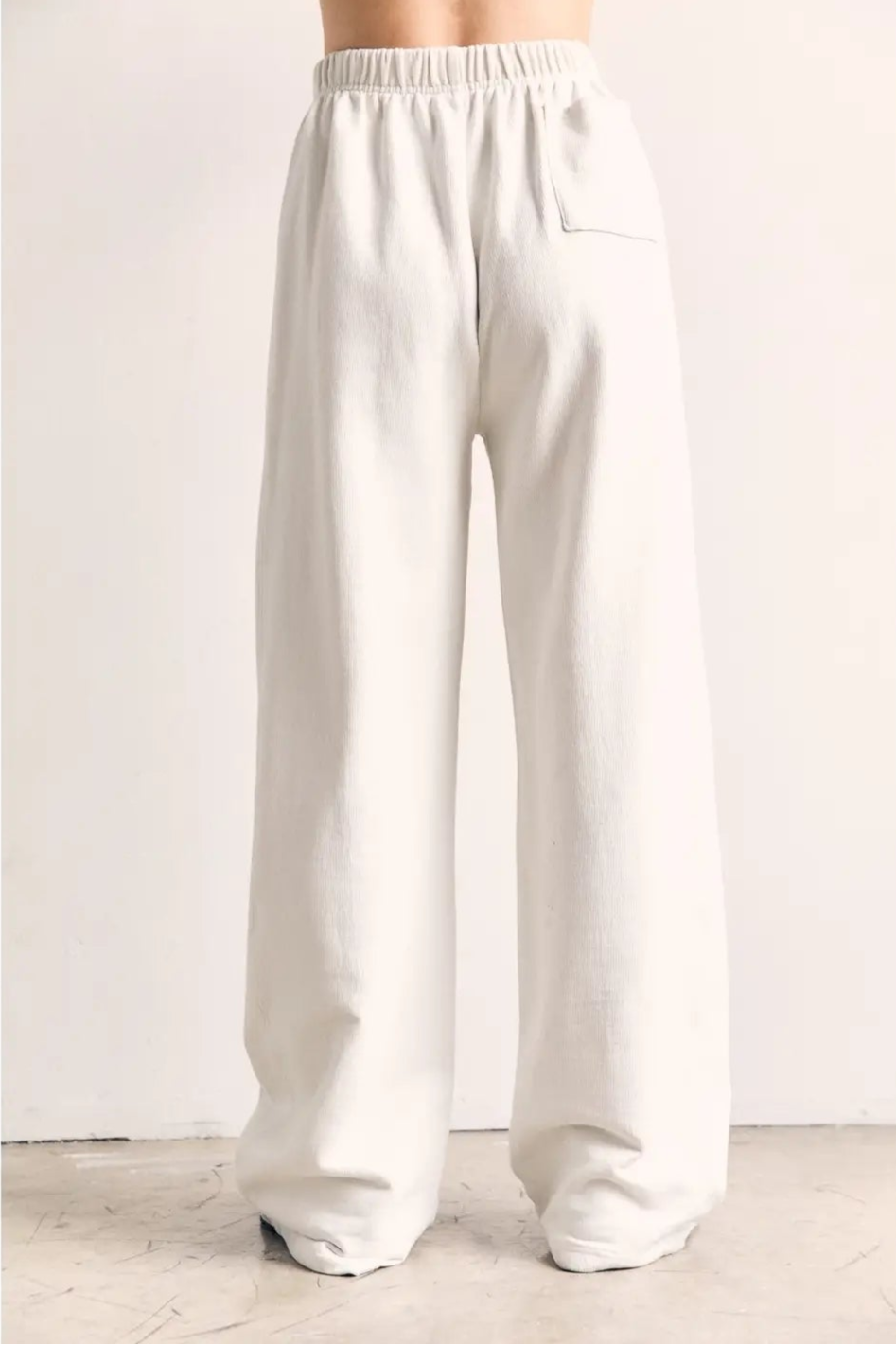 Hampton | Summer White Trouser Sweats