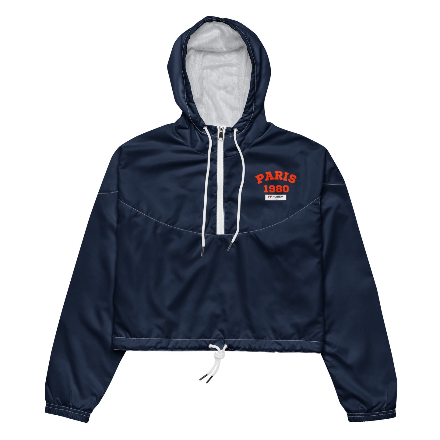 PARIS cropped windbreaker