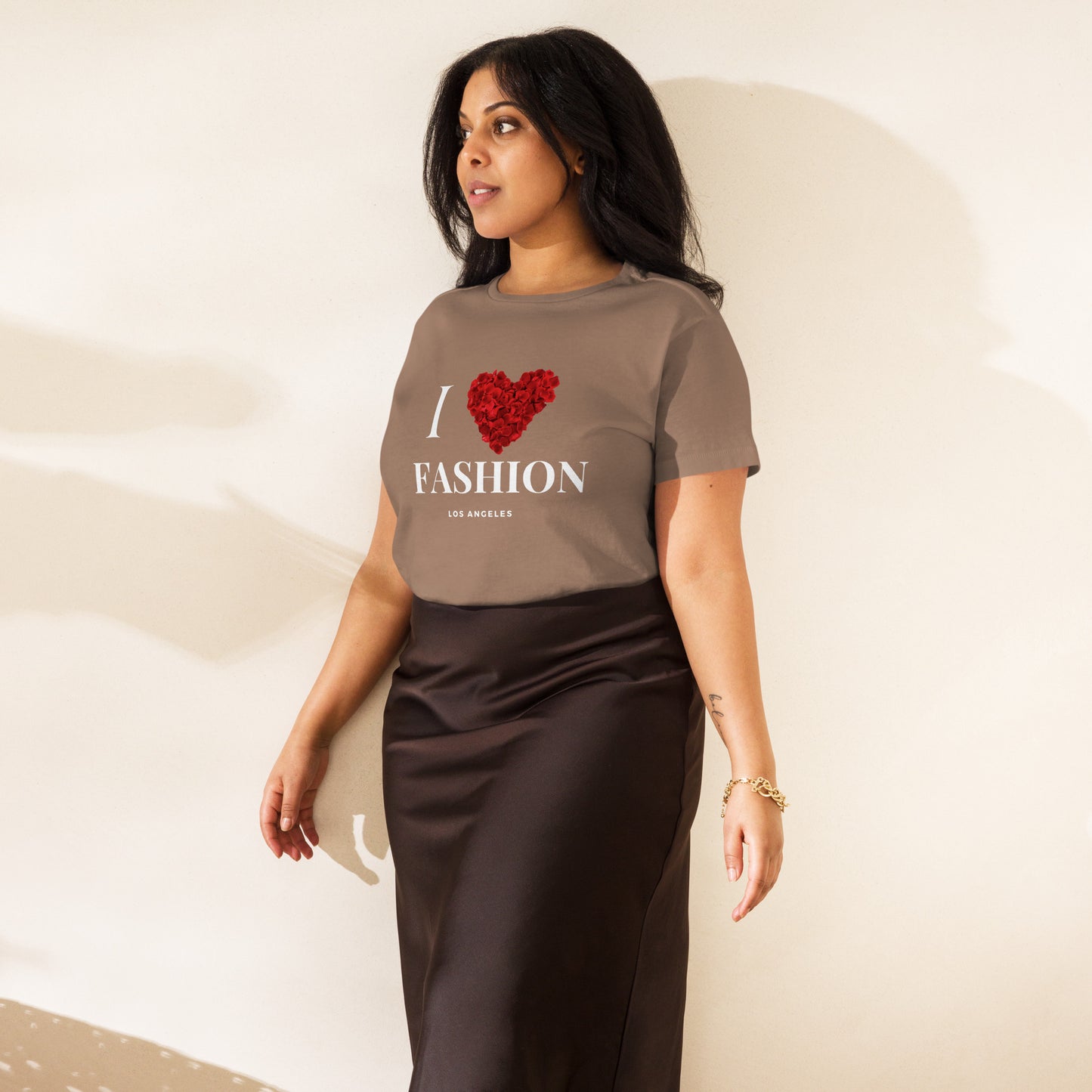 Rose Heart Vintage | waisted t-shirt