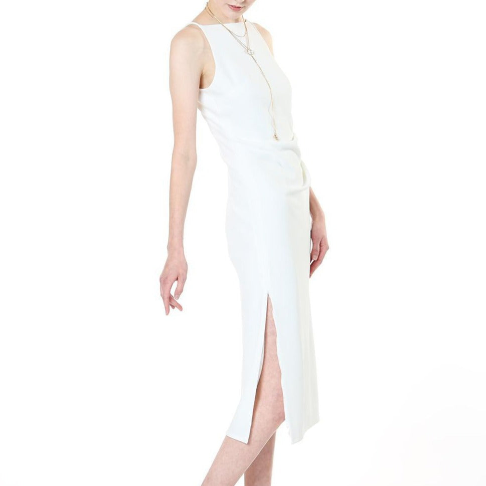 WHITE MIDI | DRESS