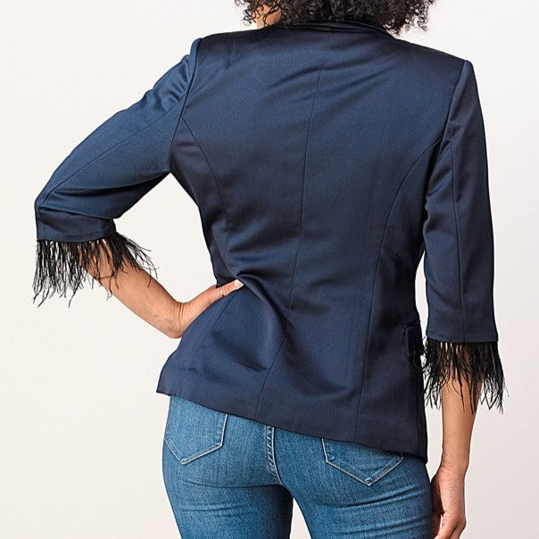 TEA' TIME | NAVY BLAZER