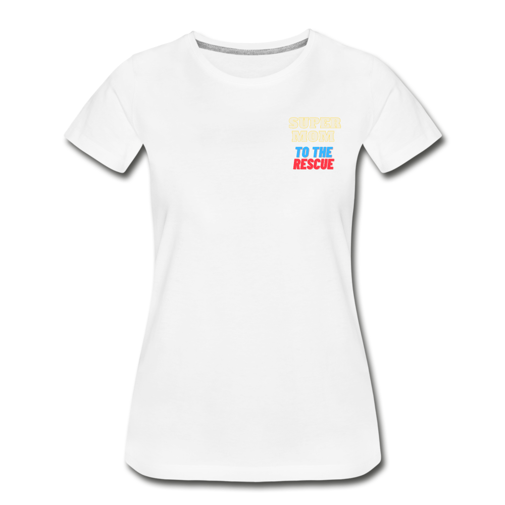 Women’s Premium Organic T-Shirt - white
