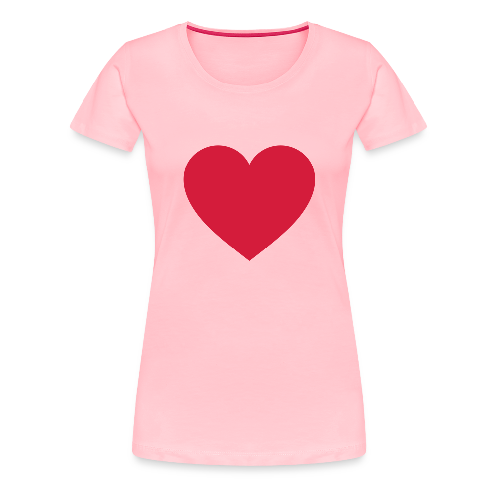 Heart T - pink