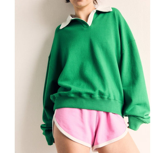 The Hamptons | Classic Sweatshirt Green