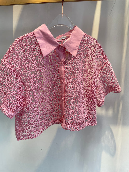Love Letter | Crop Button Down