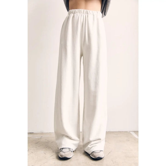 Hampton | Summer White Trouser Sweats