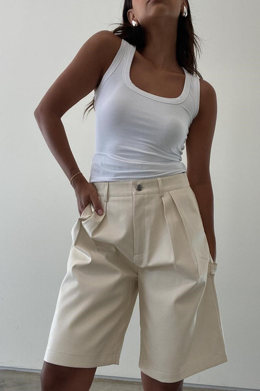 Marley | Leather Shorts