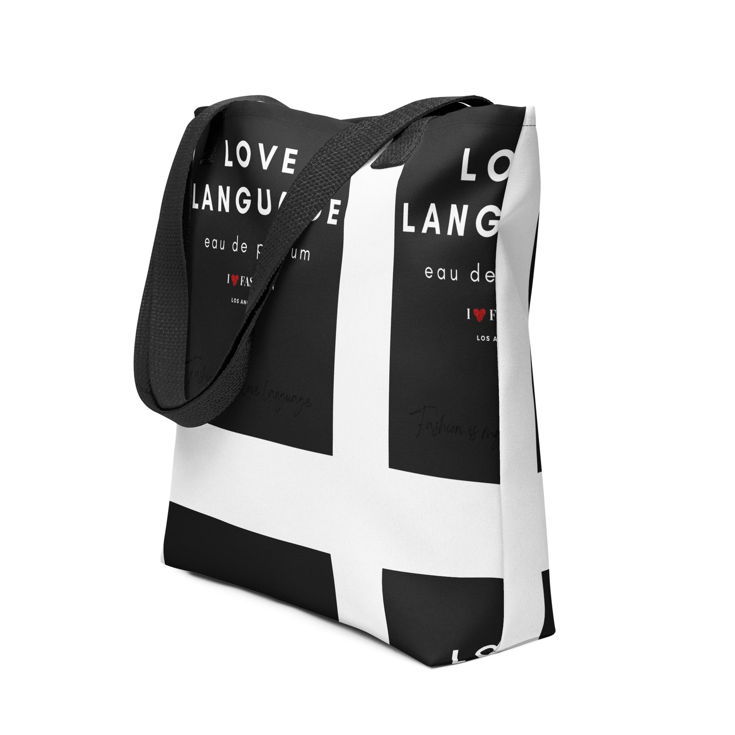 Love Language Block Tote