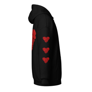 Rose Heart | zip hoodie