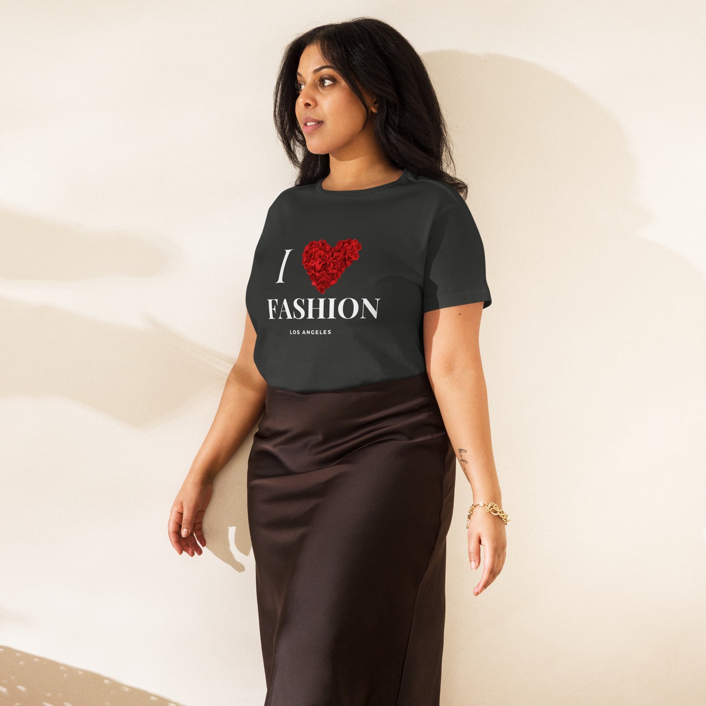 Rose Heart Vintage | waisted t-shirt