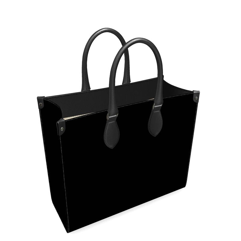 Leather Shopper Bag