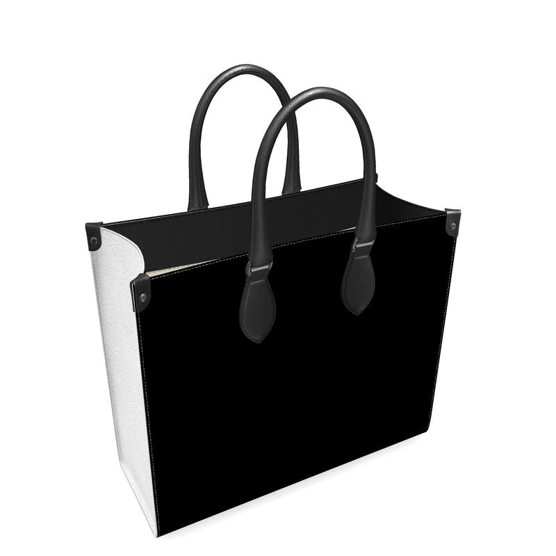 Leather Shopper Bag