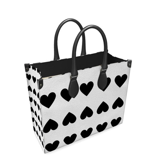 Leather Shopper Bag