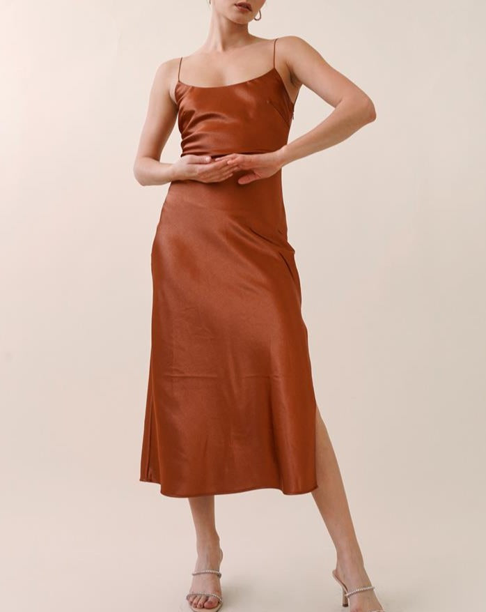 Copper | Midi Dress