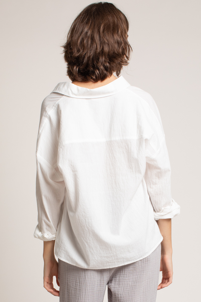 SUMMER WHITE | BUTTON UP