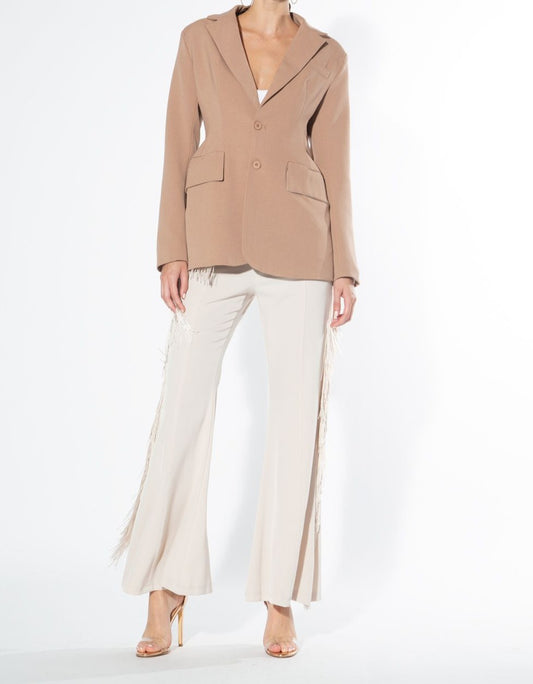 WASITLINE | NUDE BLAZER