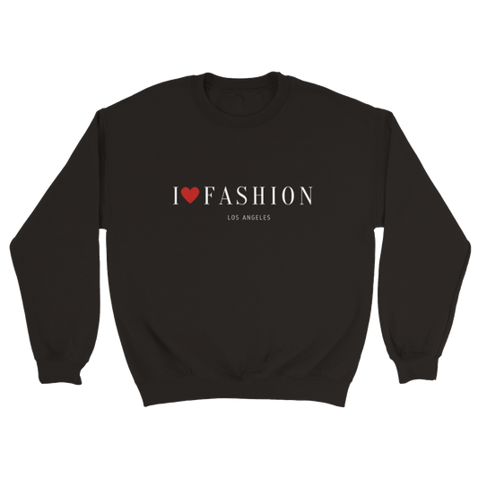 I Love Fashion Kids Crewneck Sweatshirt