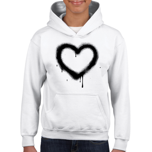 SPRAY MY HEART| Pullover Hoodie