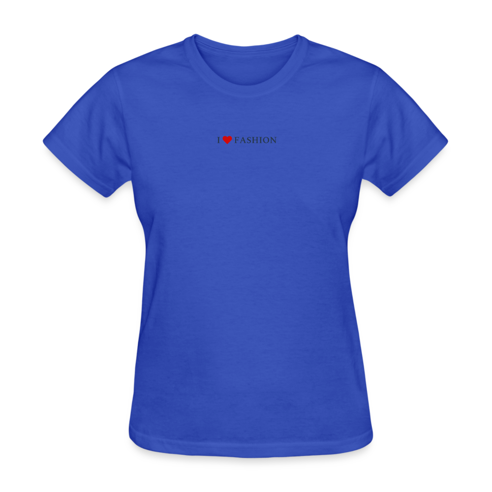 Women's  signature T-Shirt - royal blue