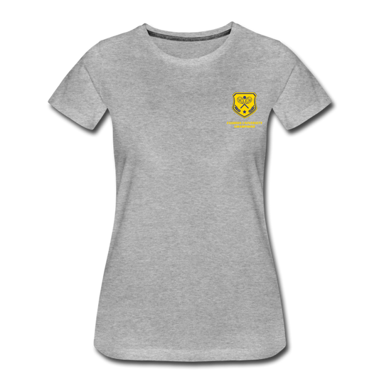 Women’s Premium Organic T-Shirt - heather gray