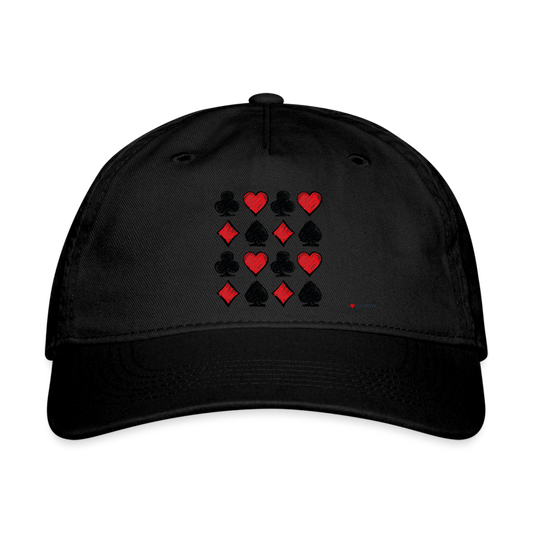 Organic Baseball Cap - black